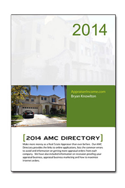 2012 Appraisal Management Company Directory